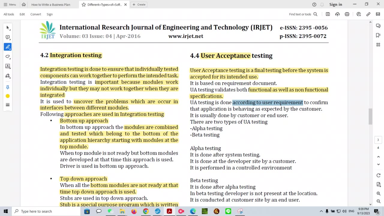 My Journey in becoming a Software Tester- Lesson 3: Different Types of Testing in Software Testing