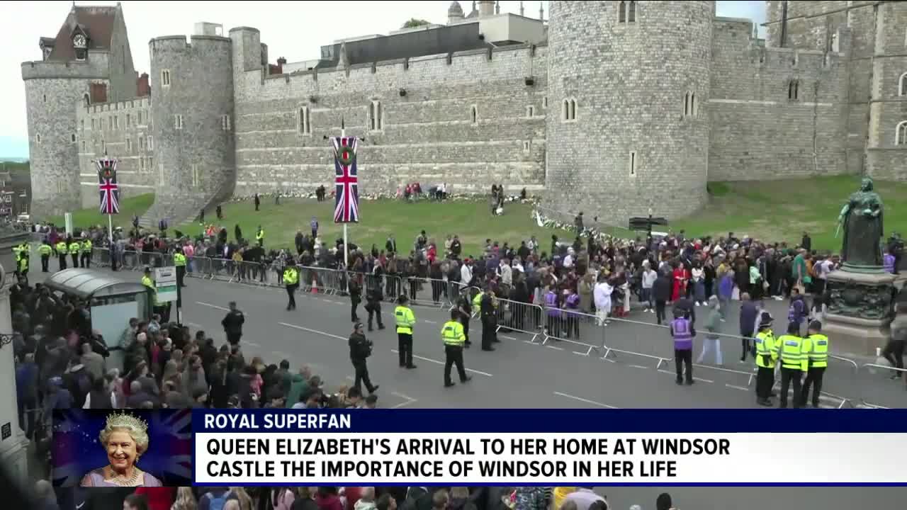 Queen's coffin returns to Windsor Castle