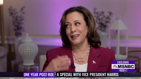 Kamala Harris Called Husband When Roe Was Overturned So She Could Say "Words Not For Television"