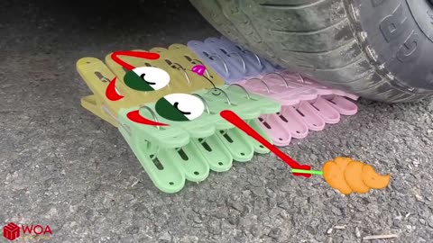 Experiment for car jelly in tire