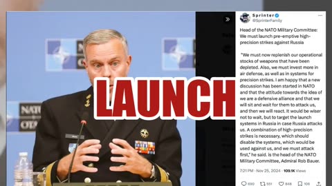 Fact Check: NATO Admiral Did NOT Say Would Launch Pre-Emptive Strikes On Russia In Event Of War