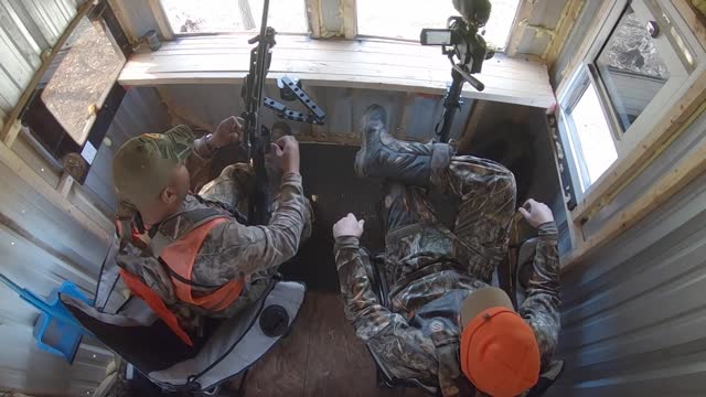 Hunt First Class In Your Blind - Best Shooting System Ever