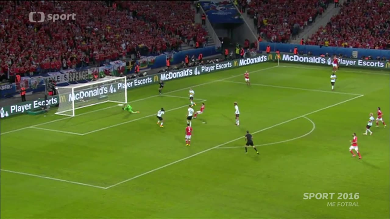 Wales vs Belgie - čtvrtfinále EURO 2016