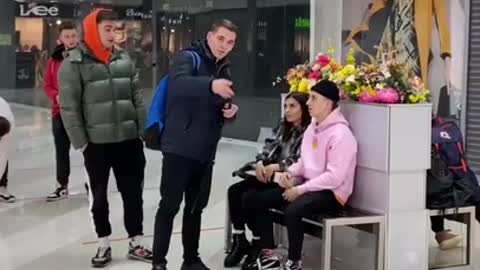 Funny Video Prank at public #best prank 2022