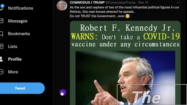 RFK Jr Says No To The Jab