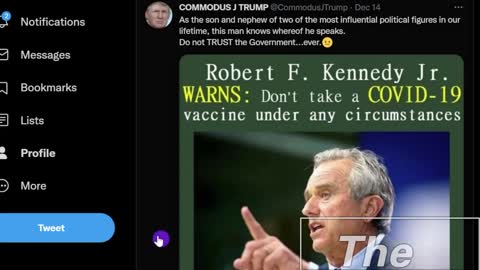 RFK Jr Says No To The Jab