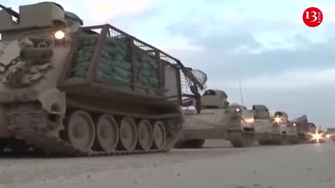 Russian infantrymen, who attacked positions of Ukrainian army, were ambushed in open area
