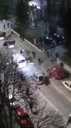 Kiev now, the detention of a large group of 15 saboteurs by the police