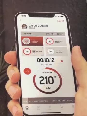 NEX-FI-BBQ GRILLS♨️⚡️CONTROLLED BY 5G-WI-FI📡📲🍳💫