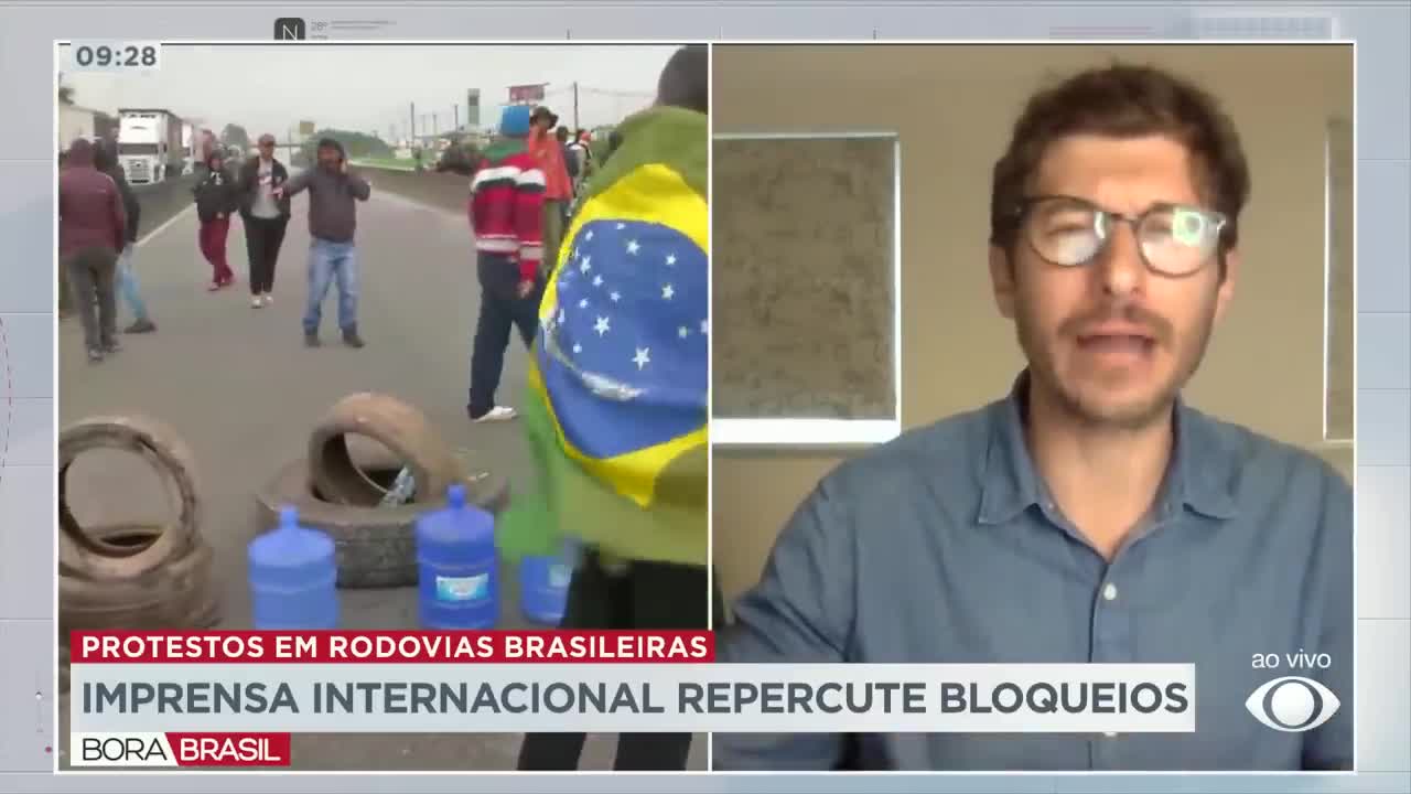 Imprensa internacional repercute bloqueios no Brasil