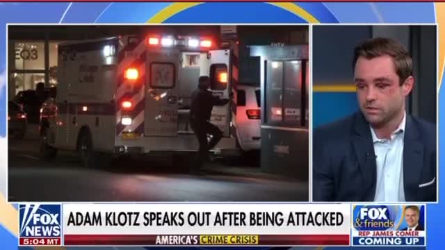 Adam Klotz Speaks out After Being Attacked
