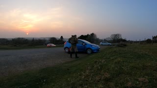 Getting ready for a hike to Brat tor