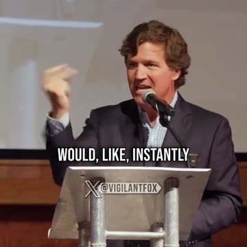 Tucker Carlson Goes Biblical on the Global Agenda