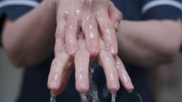 To prevent corona virus, hands must be washed and sterilized well