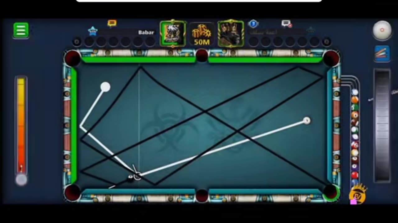 8 Ball pool game in