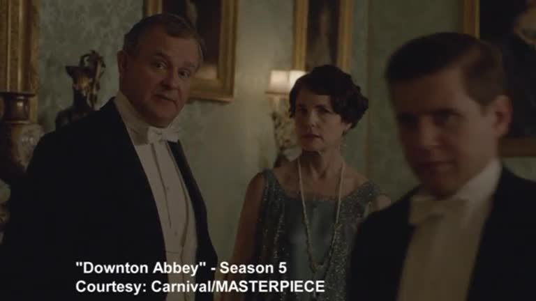 "Downton Abbey" stars confirm Clooney cameo