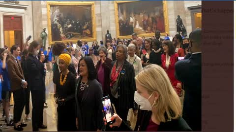 Pro- abortion insurrectionist march on the Senate