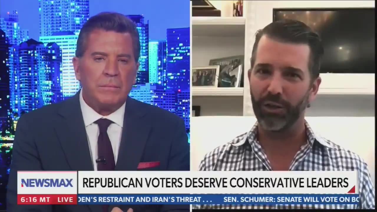 "RFK Jr is radical Democrat who happens to be anti-vax" - Donald Trump Jr