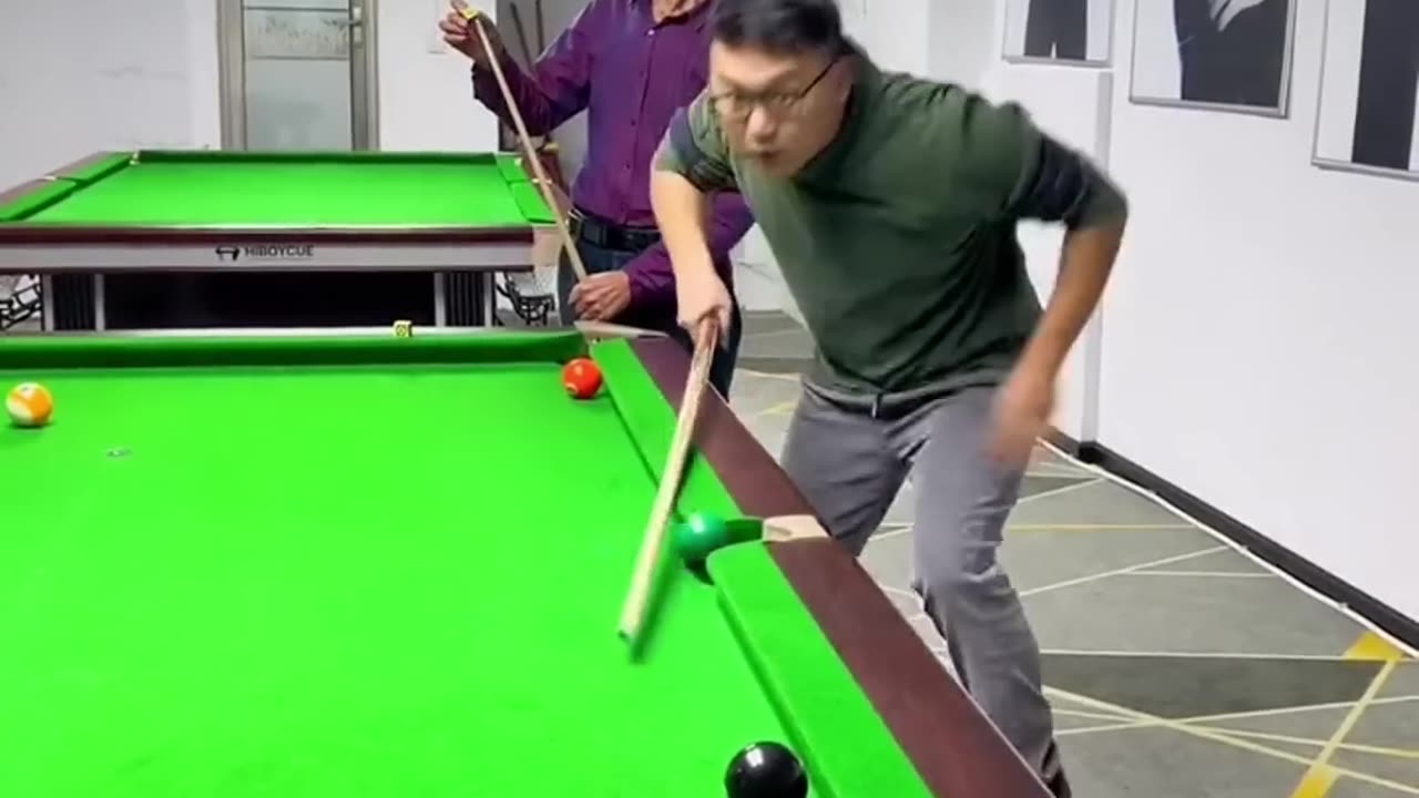 Pool games funny moment