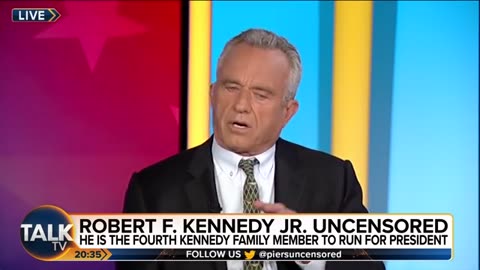 Piers Morgan vs Robert F. Kennedy Jr. | Full Interview.