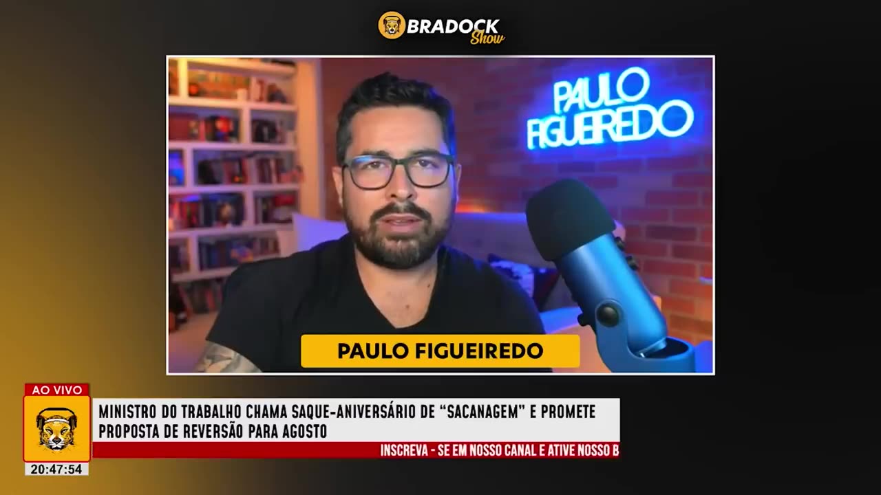 AGORA FAÇA O L! - Paulo Figueiredo Acaba Com João Amoedo e Narrativa do Governo...