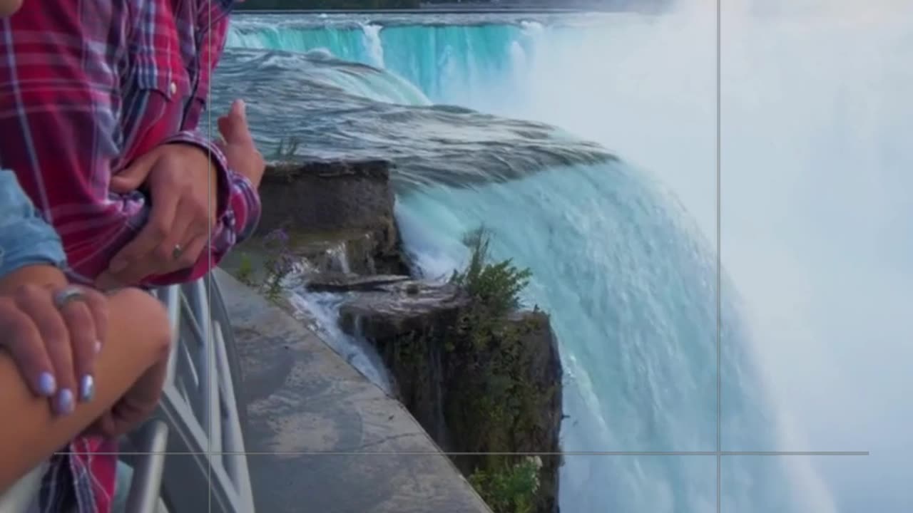 Niagara Falls, a natural wonder that straddles the border of Canada to USA #shorts #short #travel