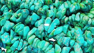 GN-20241219-04 many size Natural Turquoise Freeform Raw Nugget Beads Untreated Genuine Real Stunning