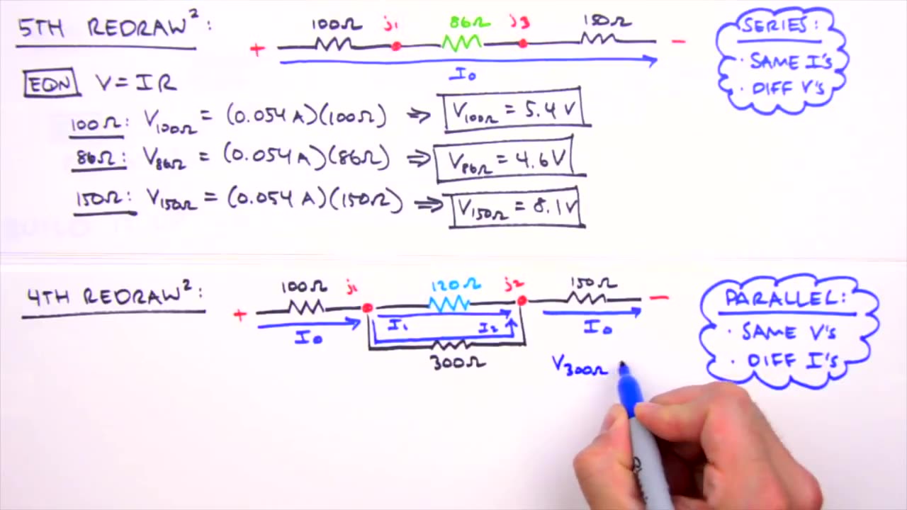 How to Solve Any Series and Parallel Circuit Problem