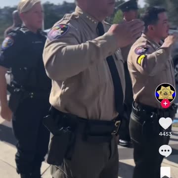 Saluting the pride flag is a crime or should be