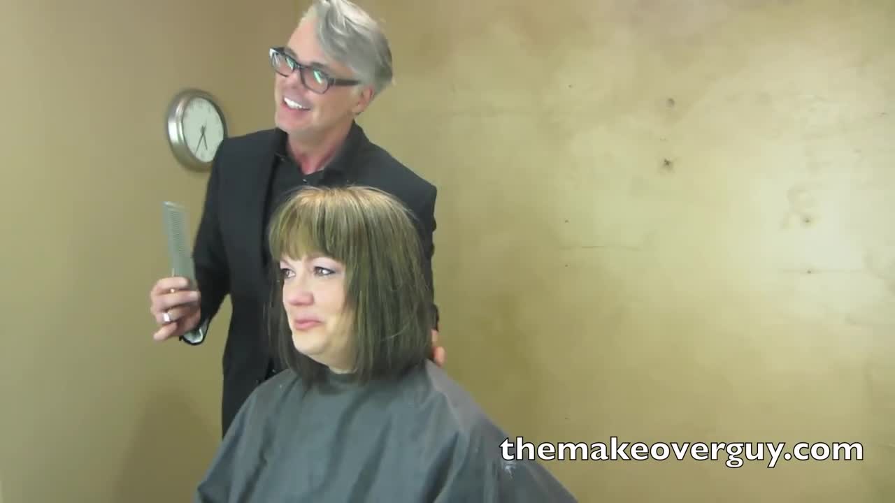 MAKEOVER: Long to Short More Polished and Professional by Christopher Hopkins, The Makeover Guy