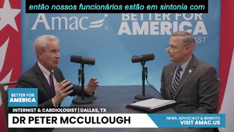 Coragem do Dr. Peter McCullough para enfrentar a Covid / CPAC 2023
