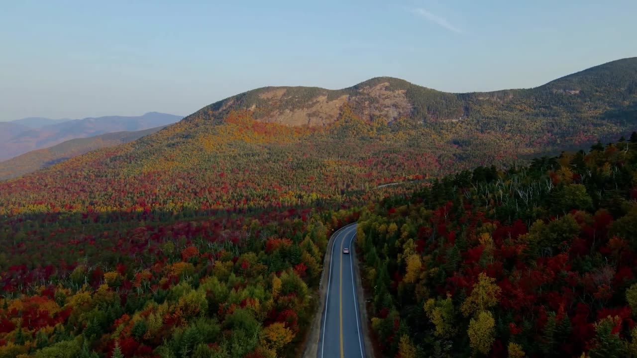 Royalty Free Video For Youtube - Free Stock Videos - Autumn Foliage Landscape