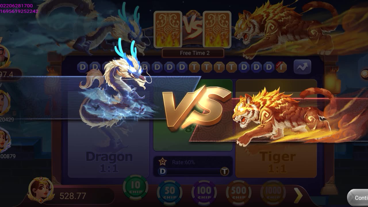 Dragon tiger games Rummy app