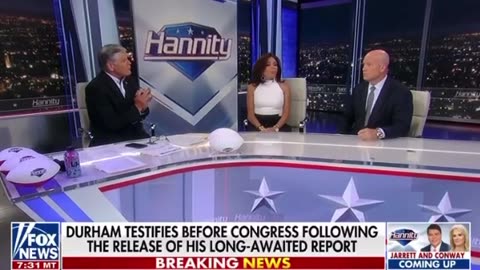 Hannity, Pirro & Whitaker on Durham.