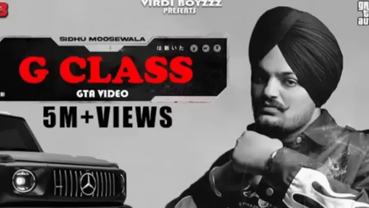 G CLASS (Full Song) Sidhu Moose Wala | The Kidd | Moosetap
