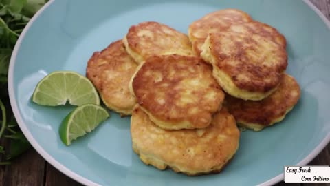 Easy Fresh Corn Fritters