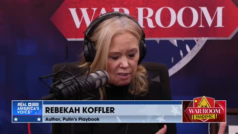 Author Rebekah Koffler in Studio, Talks Ukraine, Russia, & “Putin’s Playbook”