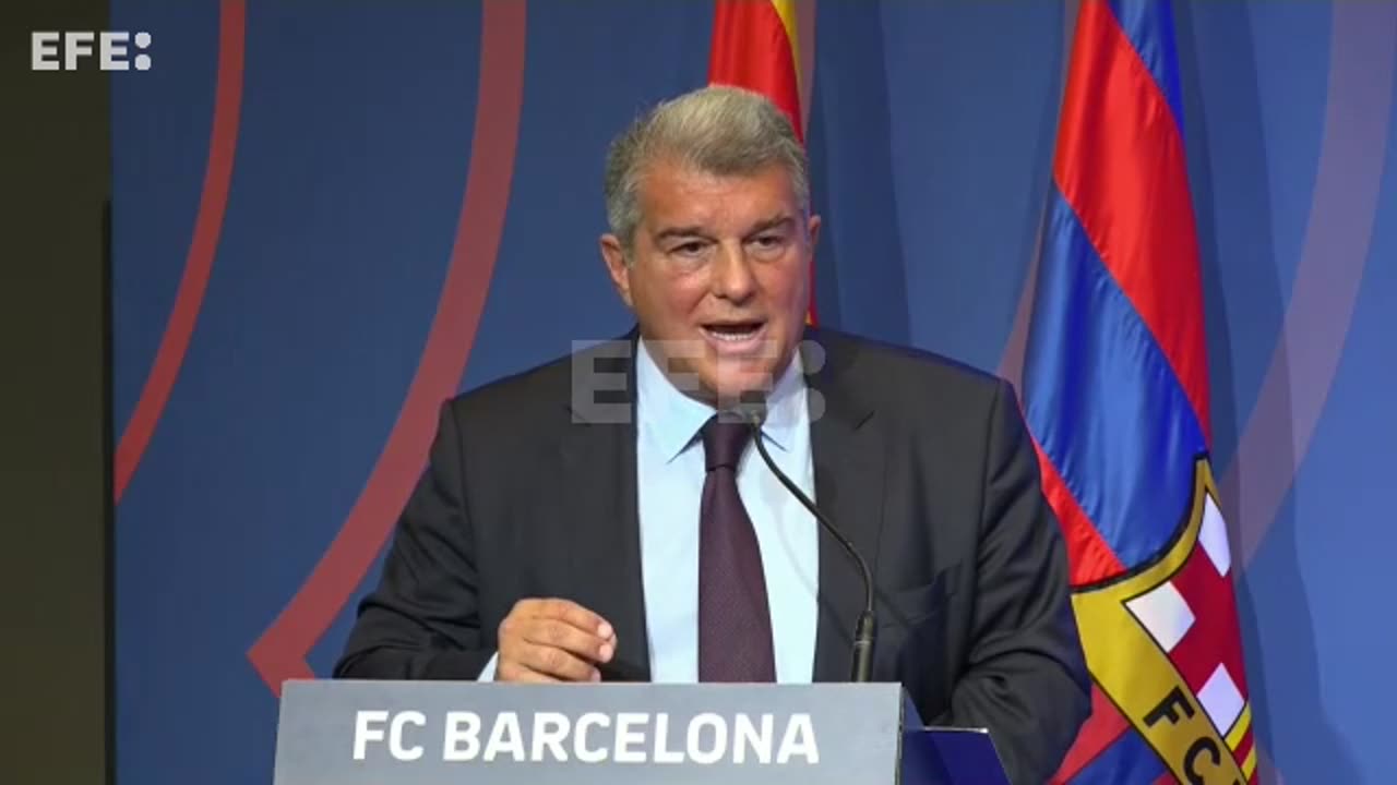 Laporta:"No hemos realizado ninguna actuación para obtener ventaja deportiva"