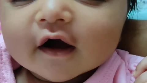 Cute Baby reaction