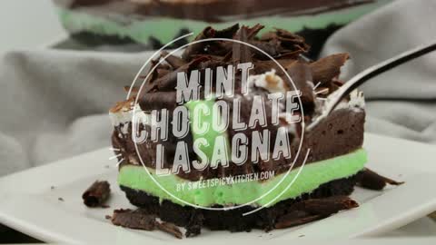 MINT CHOCOLATE LASAGNA