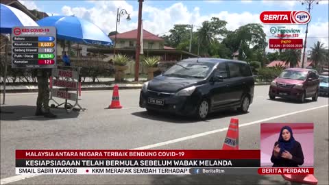 29 JUN 2020 BERITA PERDANA – MALAYSIA ANTARA NEGARA TERBAIK BENDUNG COVID-19