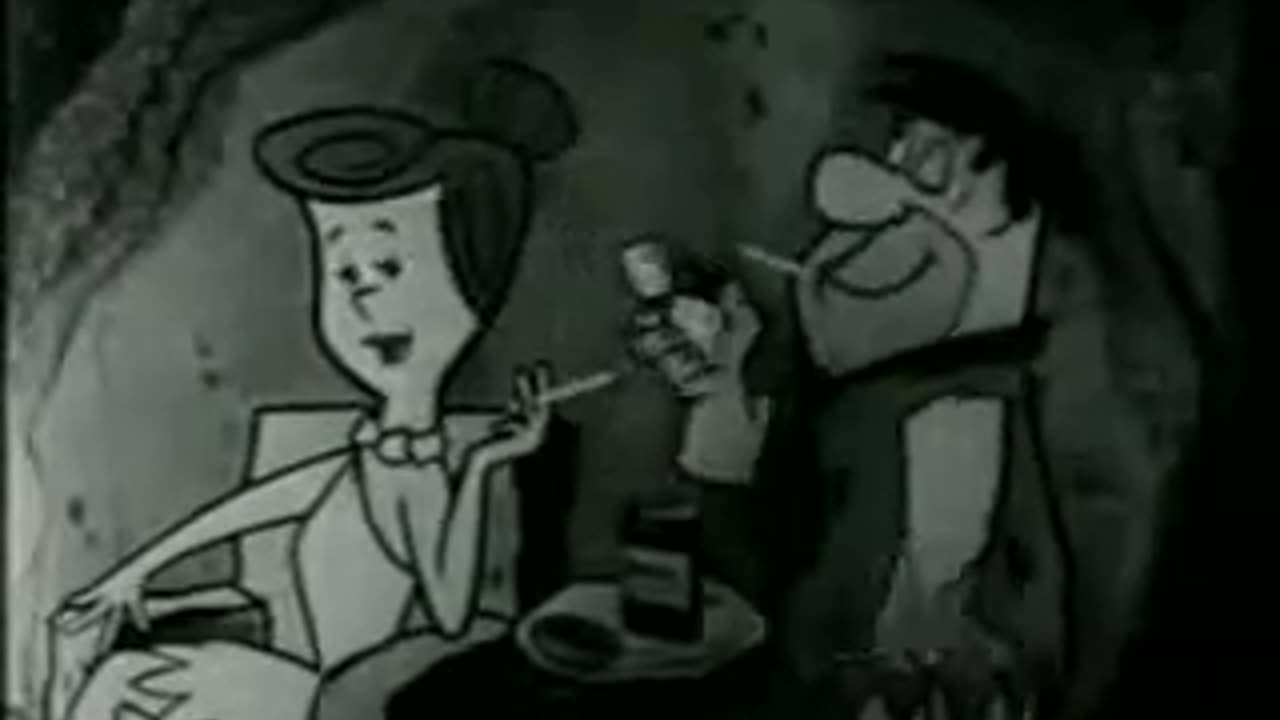 1960s FLINTSTONES Winston Cigarettes TV COMMERCIAL