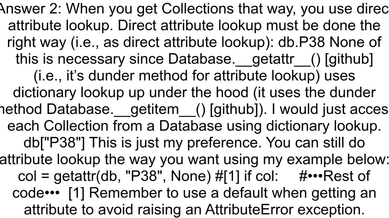 Access a MongoDB Collection Using String in PyMongo