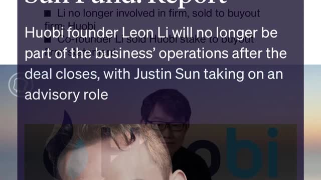 Huobi founder Leon Li sells all his shares! But to who?