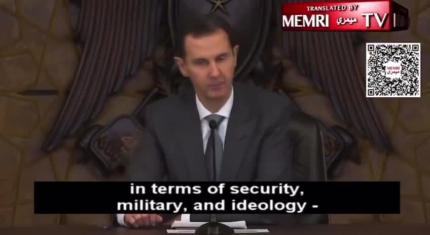 Al Assad speaks on Ukraine, Zionists, Nazis and the west.