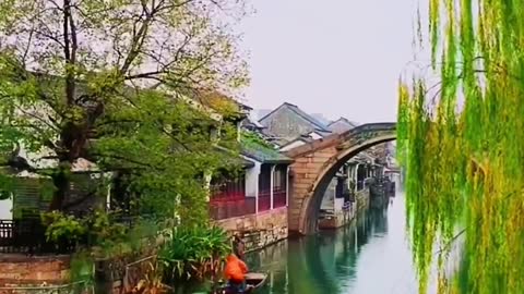 Jiangnan water town! Everyone has a feeling of an ancient town in their hearts