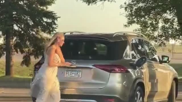 It's a funny situation from this girl