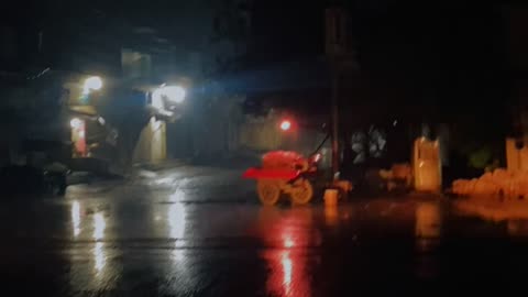 Rain in Night