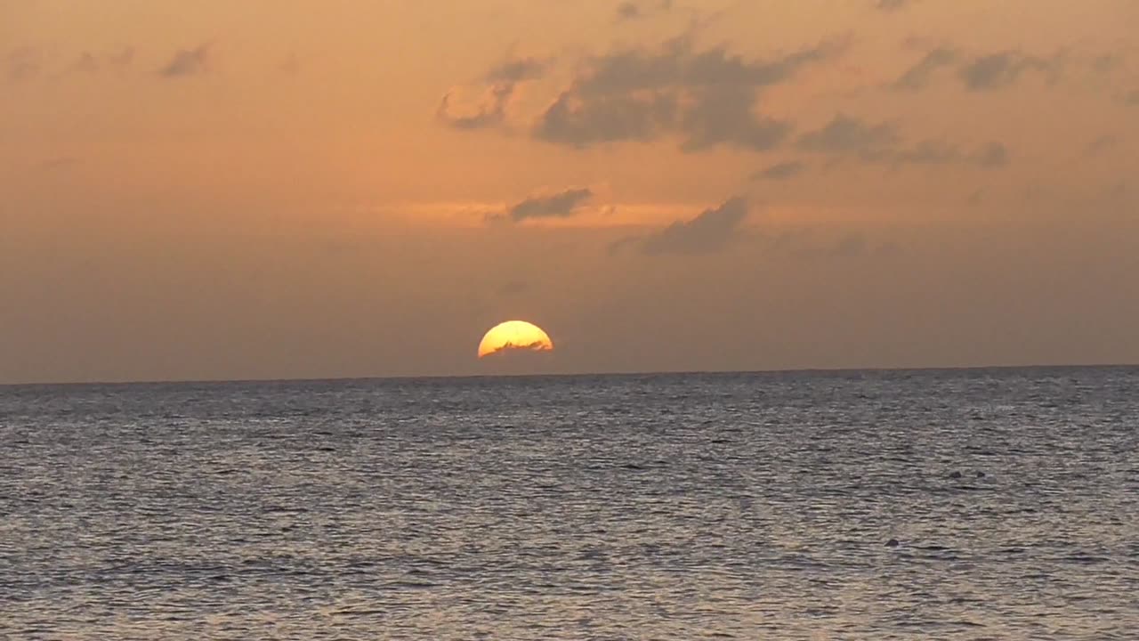 Sunset at Seven Mile Beach