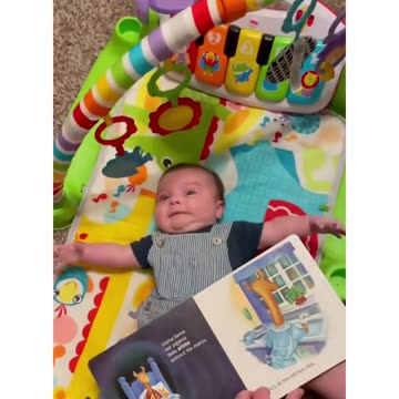 A funny Man raps his baby to sleep very good